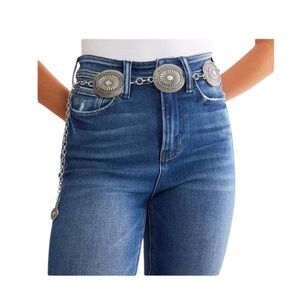NWT Buckle Western Conch Belt Size S/M